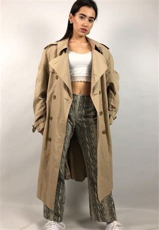 vintage Burberry mac